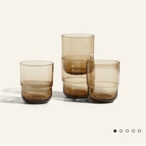 Our Place Short Night and Day Glasses Set of 4 in Dusk 💛